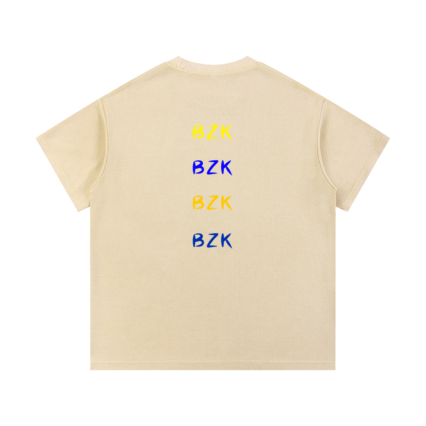 Mineral Wash Waffle Knit T-Shirt